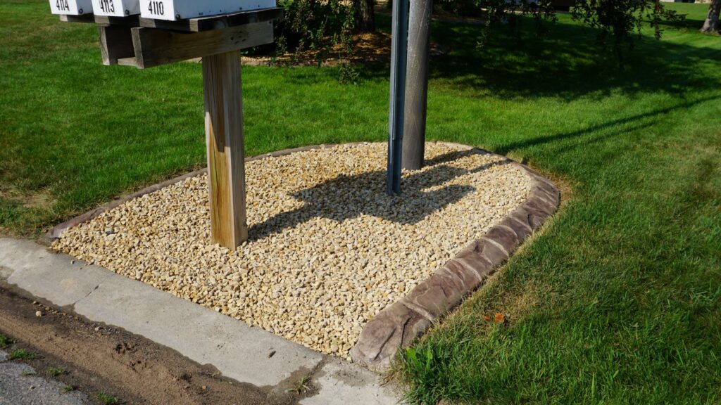 Burnsville Concrete Landscape Edging Example 3